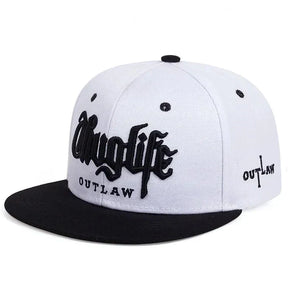 Casquette Thug Life Snapback - Blanc / Unique