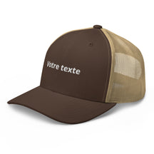 Casquette Trucker à Personnaliser - Marron / Unique