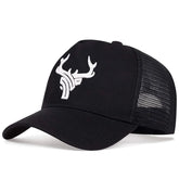 Casquette Trucker Cerf - Blanc / Unique