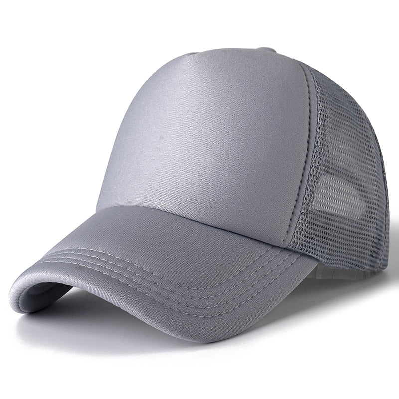 Casquette Trucker Décontractée - Gris / Unique
