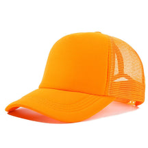 Casquette Trucker Décontractée - Orange / Unique