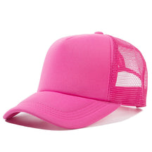 Casquette Trucker Décontractée - Rose-foncé / Unique