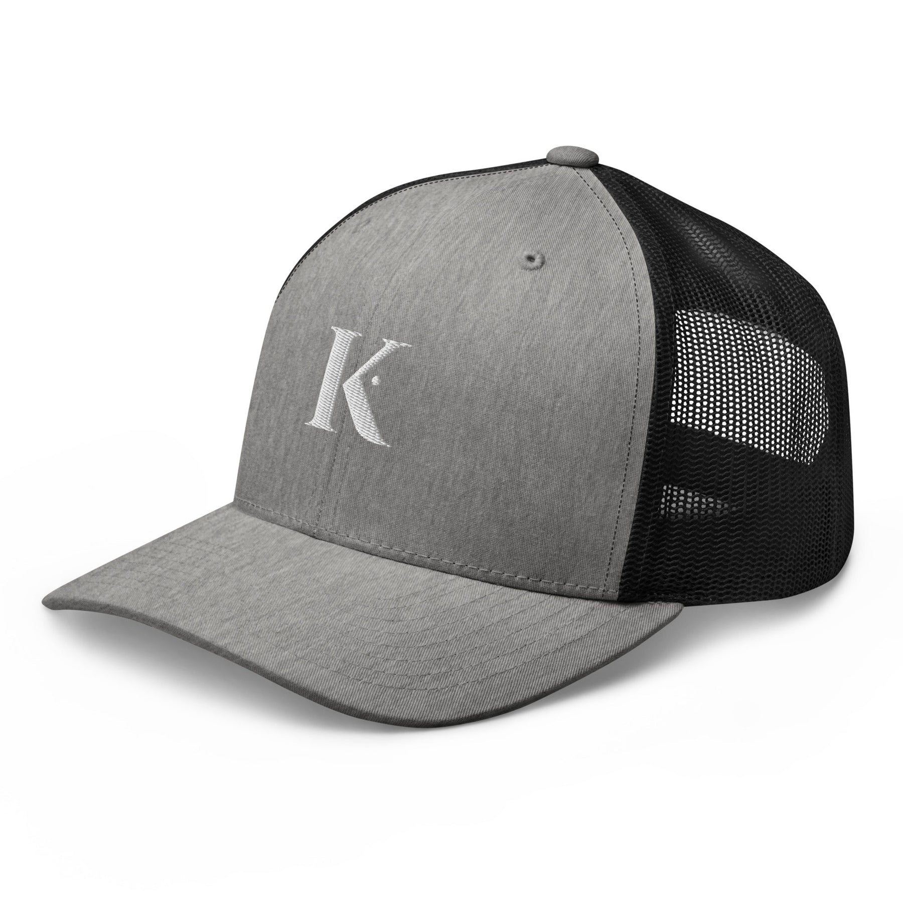 Casquette Trucker Femme K - Gris
