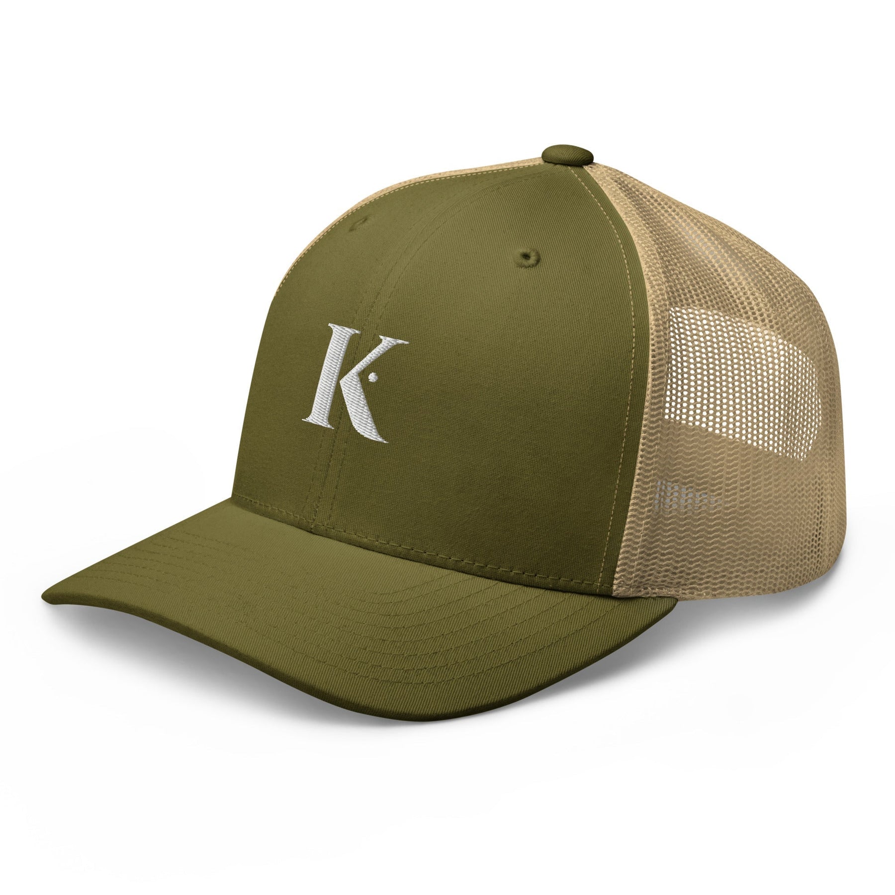 Casquette Trucker Femme K - Vert kaki