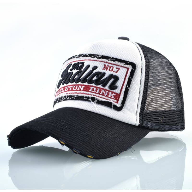 Casquette Trucker Indian - Noir / Unique