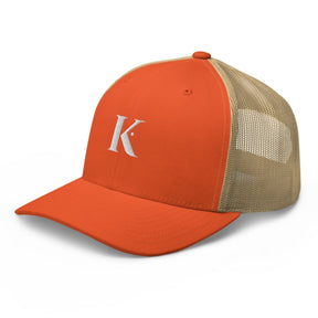 Casquette Trucker K Broderie - Orange / Unique