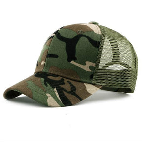 Casquette Trucker Militaire - Vert / Unique