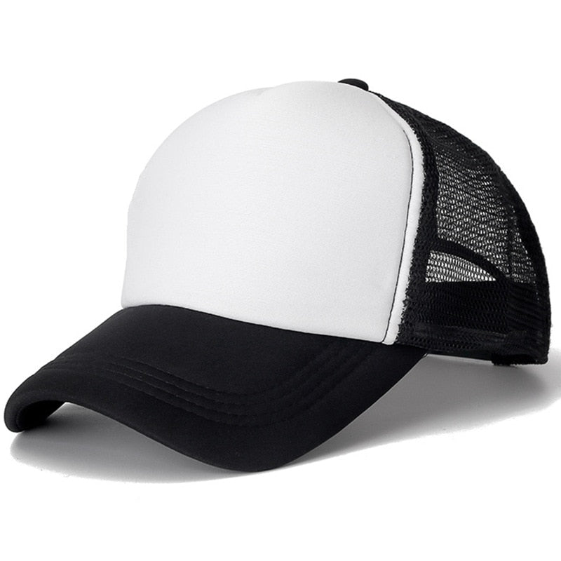 Casquette Trucker Minimaliste - Noir / Unique