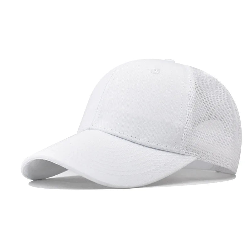 Casquette Trucker Simple - Blanc / Unique