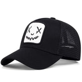 Casquette Trucker Smile - Unique / Noir&Blanc
