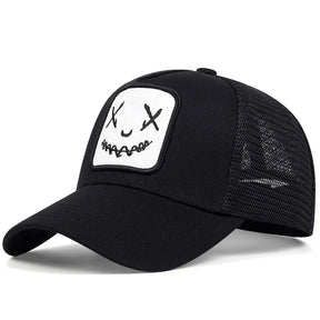 Casquette Trucker Smiley - Unique / Gris