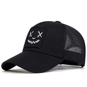 Casquette Trucker Smiley - Unique / Noir