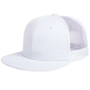 Casquette Trucker Snapback - Blanc / Unique