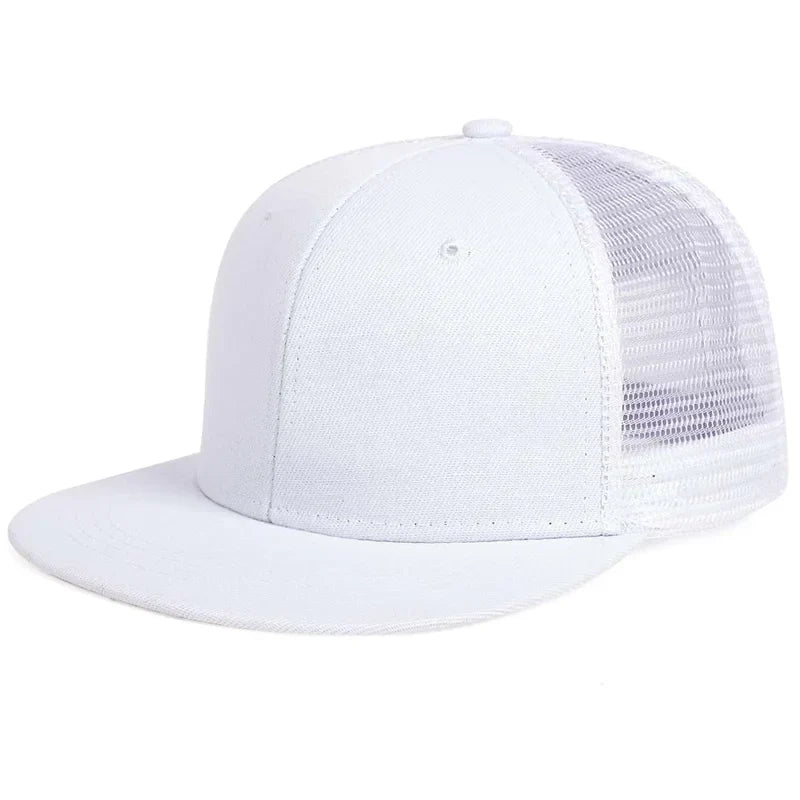 Casquette Trucker Snapback - Blanc / Unique
