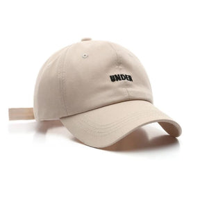 Casquette Under Brodée - Beige / Unique