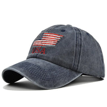 Casquette USA - Bleu / Unique