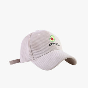 Casquette Velours Avocat