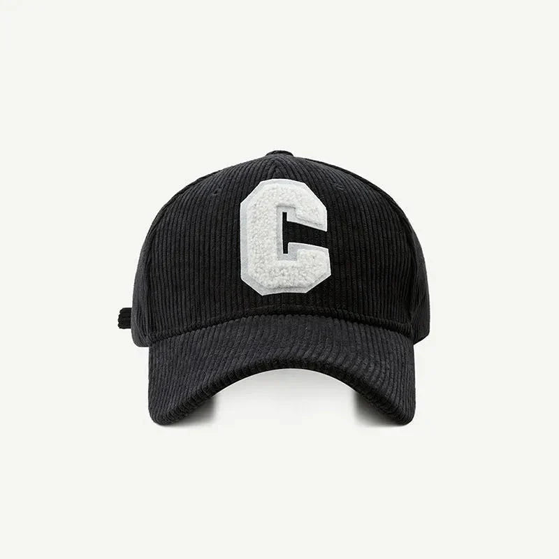 Casquette velours C - Noir / Unique