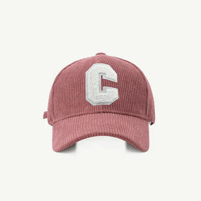 Casquette velours C - Rose / Unique