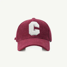Casquette velours C - Rouge / Unique