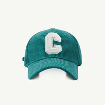 Casquette velours C - Vert / Unique