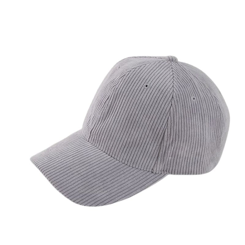Casquette Velours Cotele - Gris / Unique