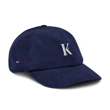 Casquette Velours Côtelé K - Bleu Marine / Unique