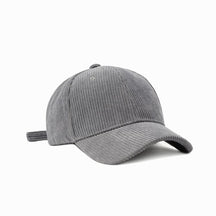Casquette Velours Femme - Gris / Unique