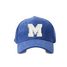 Casquette velours M - Bleu / Unique