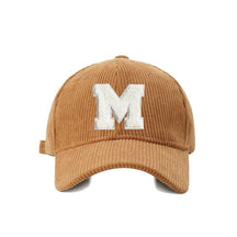 Casquette velours M - Orange / Unique