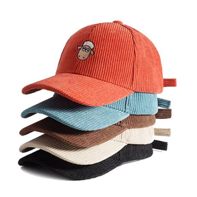 Casquette velours mouton