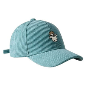 Casquette velours mouton
