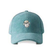 Casquette velours mouton - Bleu / Unique