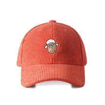 Casquette velours mouton - Orange / Unique