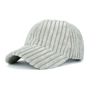 Casquette Velours Pour Femme - Gris / Unique