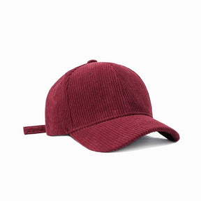 Casquette Velours - Rouge / Unique