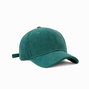 Casquette Velours - Turquoise / Unique