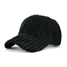 Casquette Velours Vintage - Noir / Unique