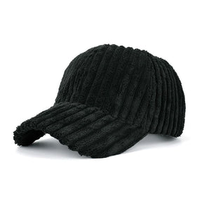 Casquette Velours Vintage - Noir / Unique