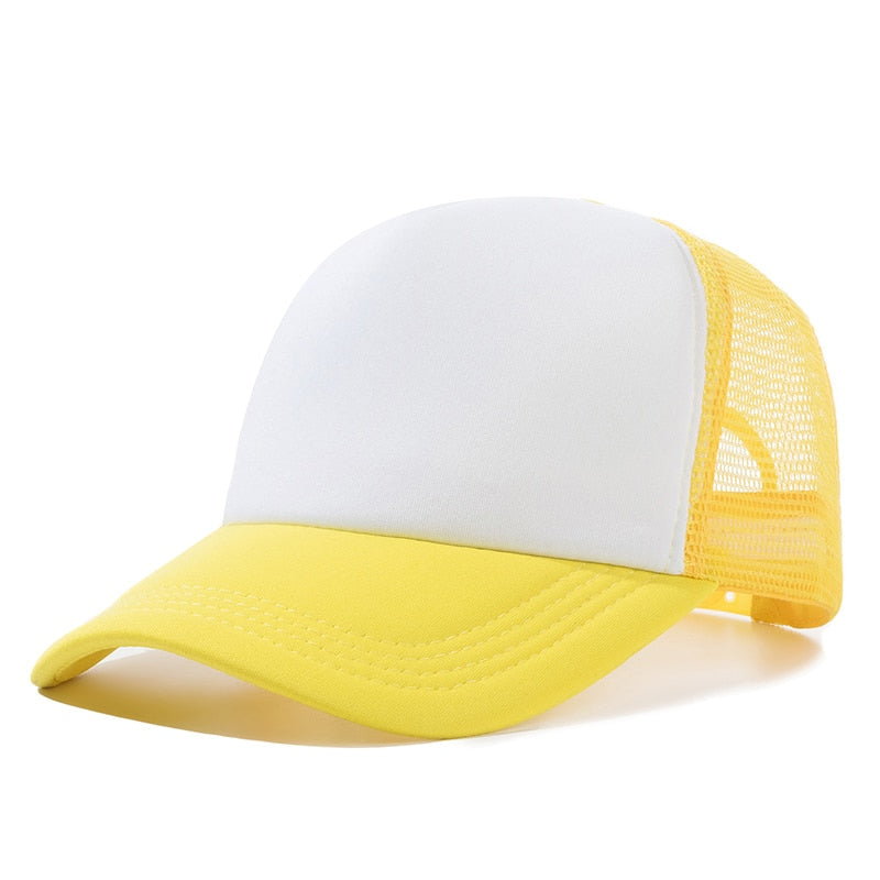 Casquette Ventilée - Jaune / Unique