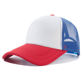 Casquette Ventilée - Rouge-Bleu / Unique