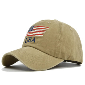 Casquette Vintage Américaine - Beige / Unique