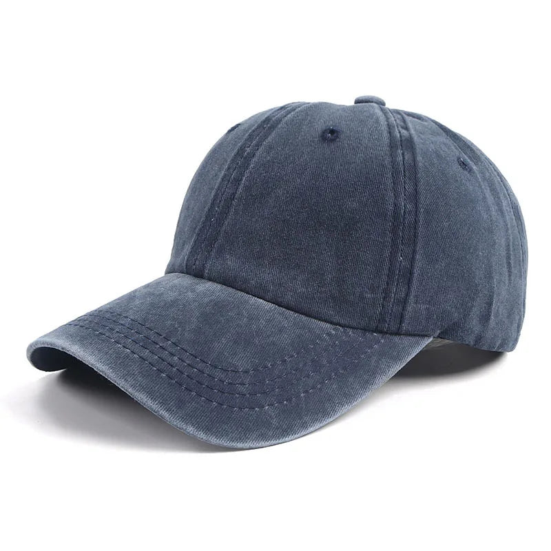 Casquette Vintage - Bleu-Marine / Unique