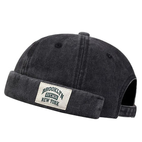 Casquette Vintage Sans Visière - Gris / Unique