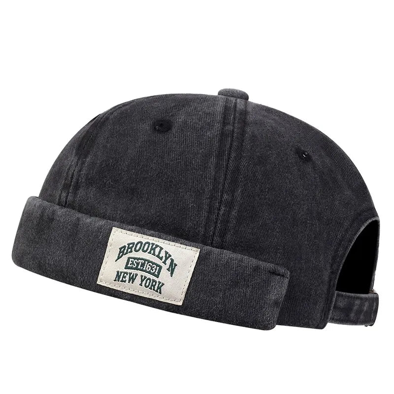 Casquette Vintage Sans Visière - Gris / Unique