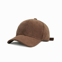 Casquettes Velours Côtelé - Marron / Unique