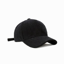 Casquettes Velours Côtelé - Noir / Unique