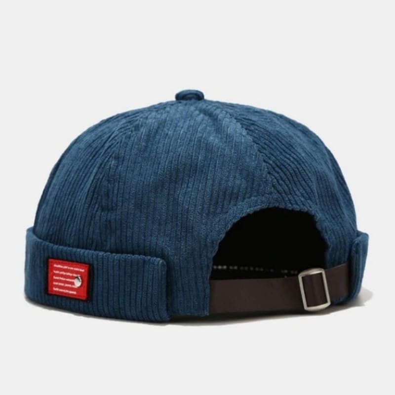 Docker Homme en Velours - Bleu Marine / Unique