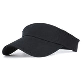 Visière simple - Noir / Unique